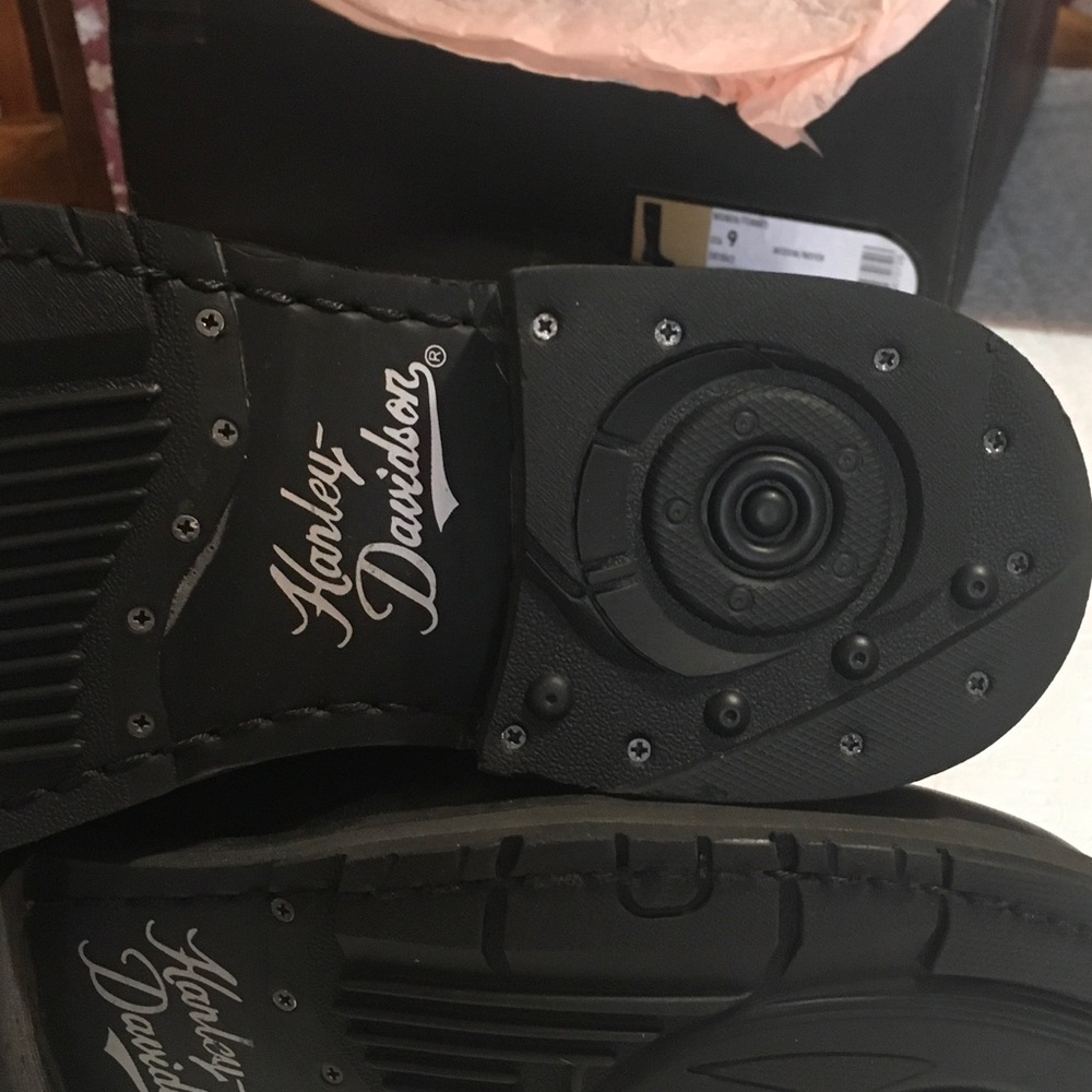 Harley Davidson Leather Black Sennett - Picture 12 of 13